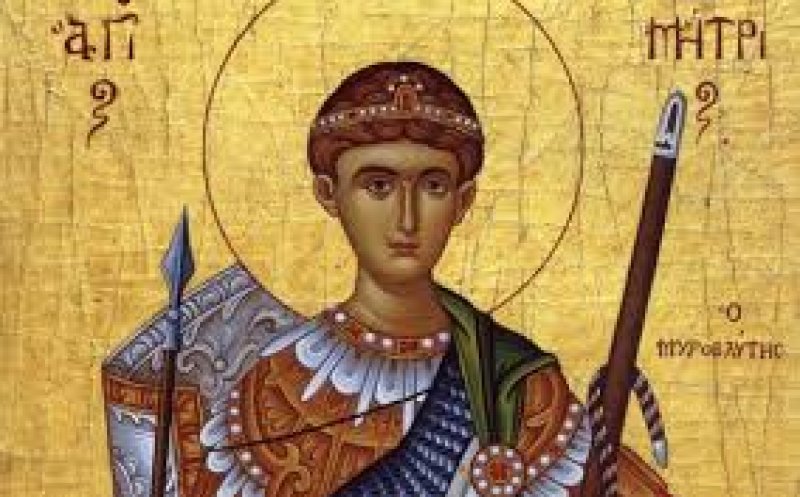 Sf. Dumitru sau Sânmedru, cel care "încuie" vara. Tradiţii şi obiceiuri