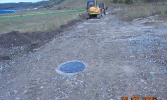 Reţeaua de canalizare din Baciu, gata până la finele anului