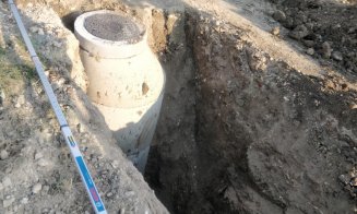 Reţeaua de canalizare din Baciu, gata până la finele anului