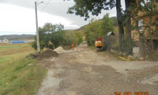 Reţeaua de canalizare din Baciu, gata până la finele anului
