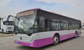 Primele autobuze Mercedes-Benz Conecto Euro 6 au sosit în Romania. Vor ajunge la Cluj-Napoca