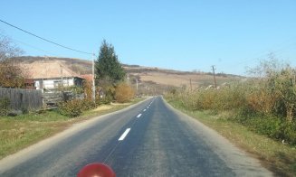 Marcaje rutiere pe 43 de km de drum în judeţul Cluj