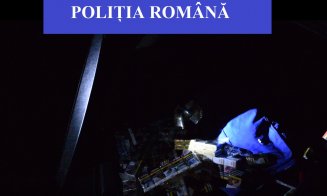 Hoţi cu cagule, la furt de ţigări în Iara. Au ajuns după gratii