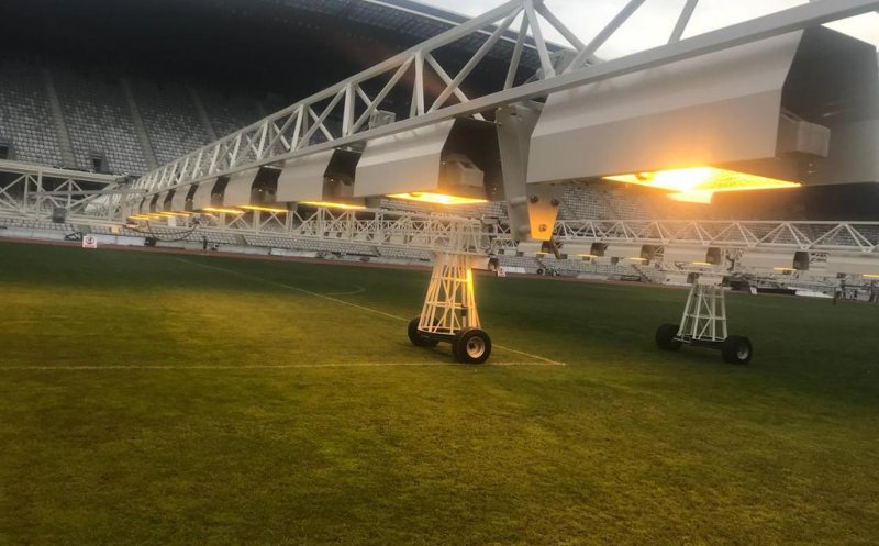 Cluj Arena, la fel ca Bernabeu, Allianz Arena sau Nou Camp