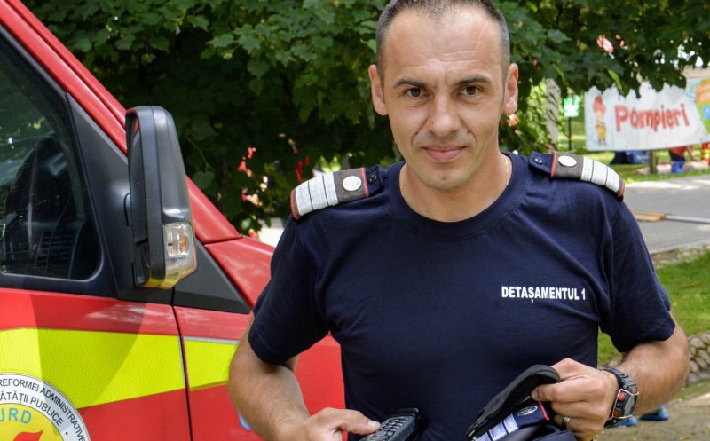 Erou în timpul liber. Un pompier din Cluj a salvat viața unui bărbat, după ce acesta suferise un accident cu scuterul