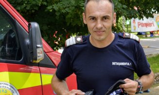 Erou în timpul liber. Un pompier din Cluj a salvat viața unui bărbat, după ce acesta suferise un accident cu scuterul