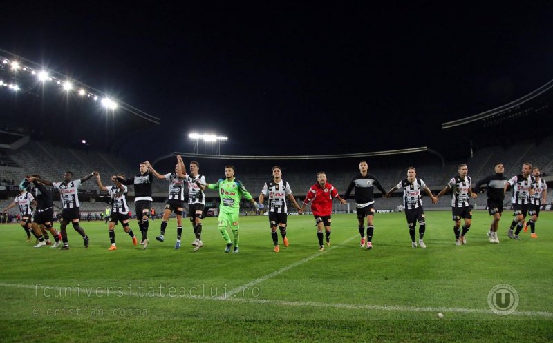 Se vede Liga 1. “U” Cluj, victorie în derby-ul cu Academica Clinceni