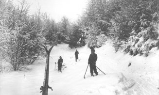 Iarna în Clujul de altădată.  La castane în Unirii, la patinoar pe Chios sau la săniuş în Făget