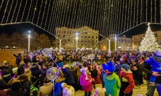S-a deschis Târgul de Crăciun din centrul Clujului. Anul acesta, „Unește oamenii, reunește familionul”