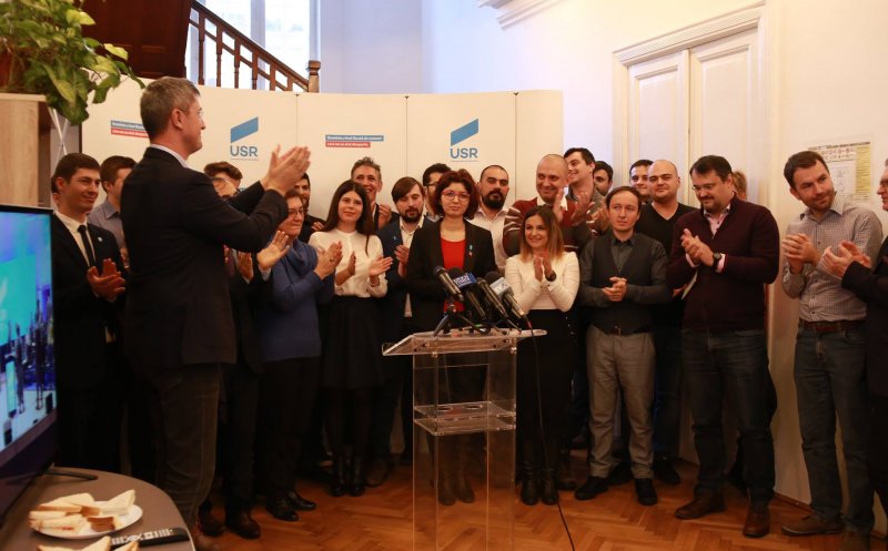 USR şi-a stabilit candidaţii pentru europarlamentare. Clujeanca de pe listă
