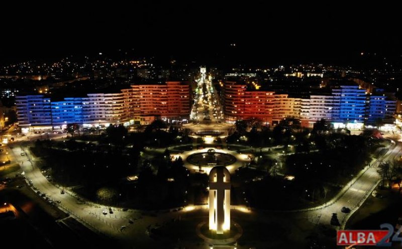 CENTENAR. Capitala Marii Uniri, iluminată tricolor