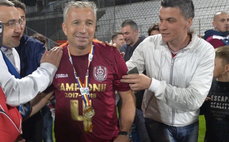 Dan Petrescu: "La ce lot am lăsat, normal că CFR e marea favorită"