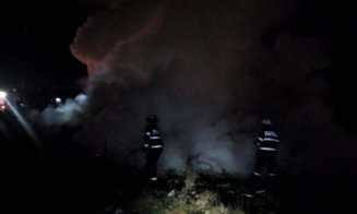 Incenciu puternic la Pata Rât. 12 persoane, între care 6 copii au rămas fără adăpost