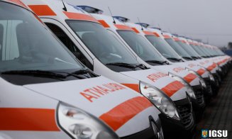 Ambulanţe noi pentru judeţul Cluj.  1.300 la nivel naţional