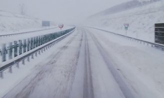 Încă o dimineață grea pentru șoferii clujeni. Deszăpezirile întârzie și astăzi