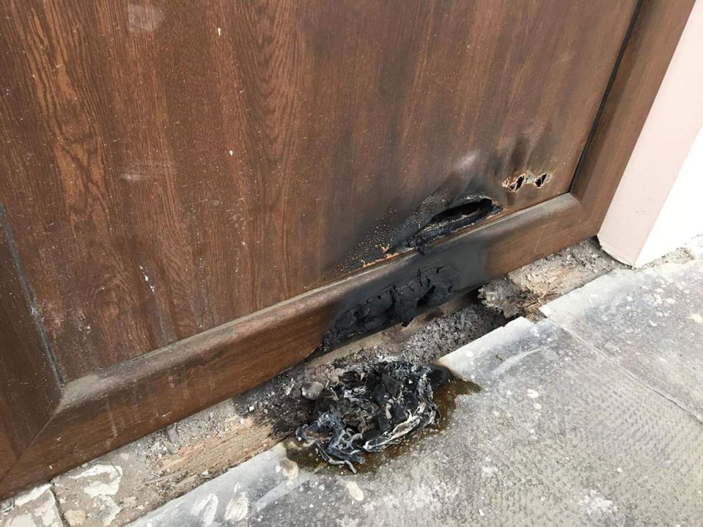 O nouă tentativă de incendiere a sediului PSD Cluj