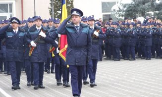 300 de viitori polițiști au depus jurământul la Cluj