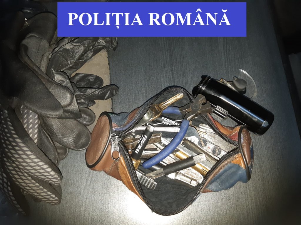 Cel mai mare spărgător de locuinţe din Ardeal, prins în Cluj-Napoca. Se pregătea de o nouă efracţie