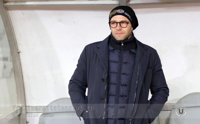 Bogdan Lobonț, după primul antrenament din noul an la “U” Cluj: “M-am simțit ca și în prima mea zi ca jucător profesionist”