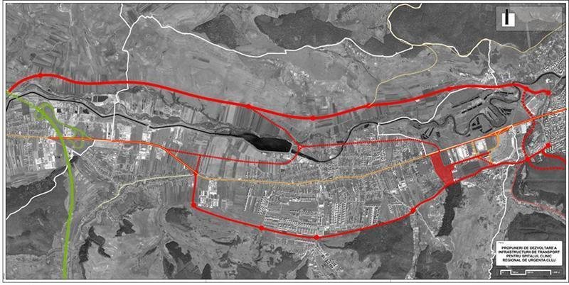 Se desenează pe hartă traseul centurii metropolitane Cluj: "Nuanţe de lămurit la Floreşti, Gilău şi Apahida"