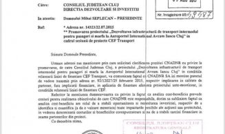 Aeroportul Cluj nu se va putea lega de infrastructura de căi ferate. Explicaţiile Consiliului Județean
