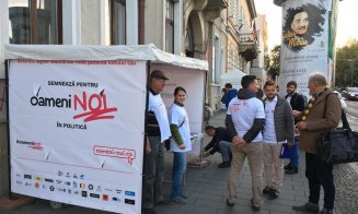 11.000 de semnături, la Cluj, pentru "Oameni noi în politică"