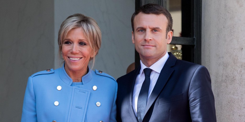 Apropiaţii lui Macron „visează” la moartea soţiei lui, Brigitte, mai bătrână cu 24 de ani