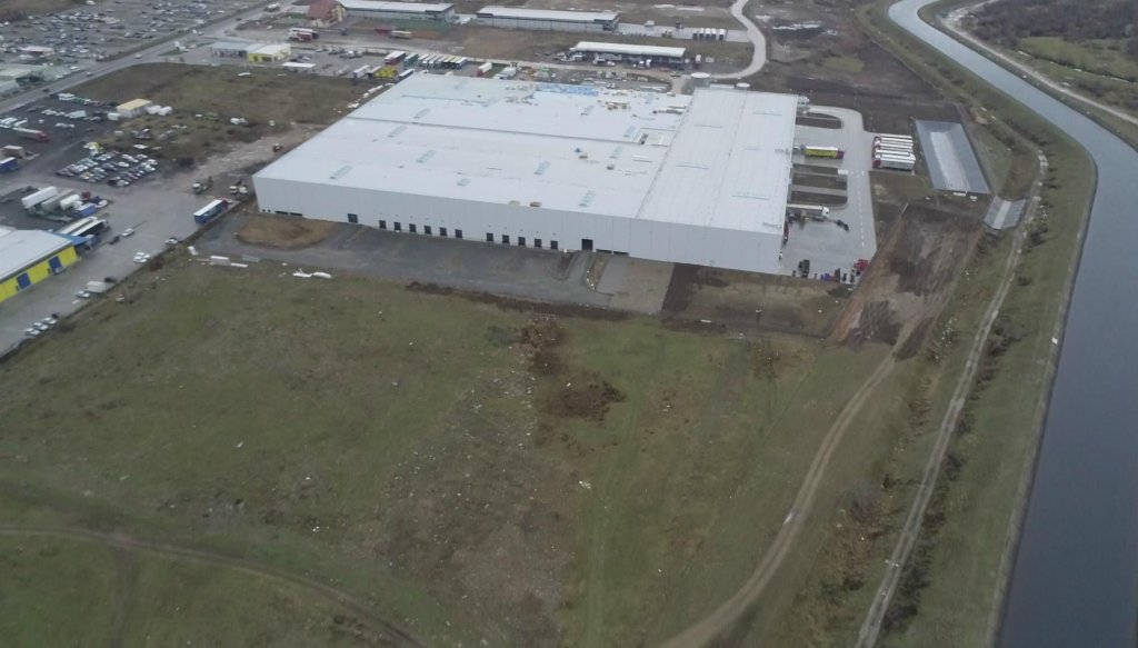 Cum arată noul centru logistic Ursus din Cluj