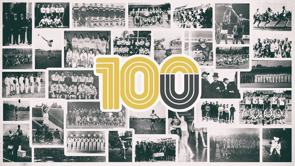 De Centenar, cluburile Universității Cluj se reunesc sub simbolul “U100”