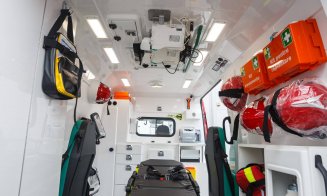 Ambulanţă nouă pentru SMURD Cluj, cumpărată de primărie