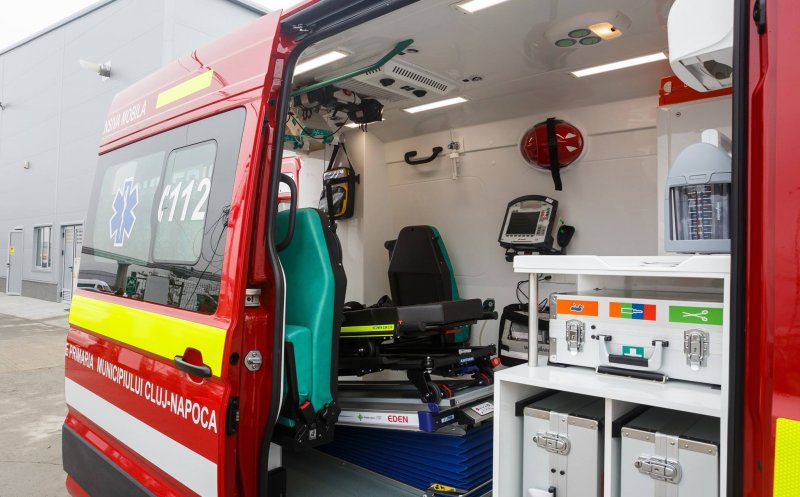 Ambulanţă nouă pentru SMURD Cluj.  Defecte şi vechi, salvările existente nu au făcut faţă intervenţiilor în 2018