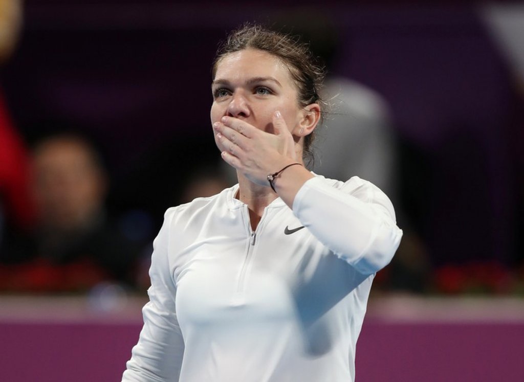 Simona Halep a pierdut finala de la Doha: "Am vrut să caștig acest trofeu, dar n-am putut"