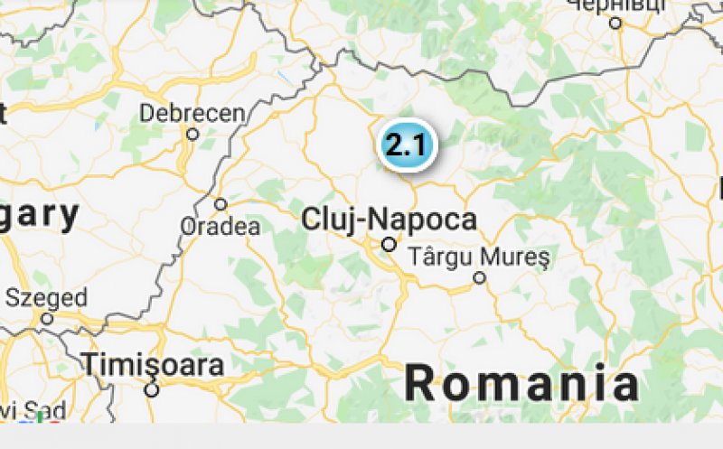 Cutremur (de pământ) în Cluj. L-ati simţit?