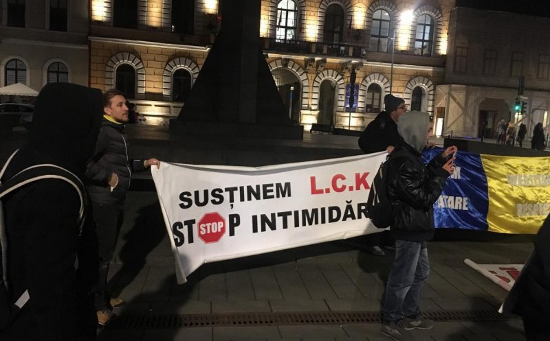 Protest la Cluj. Se cere declanşarea unei greve generale de o zi în 15 martie