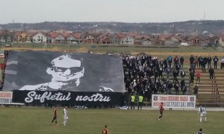 Coregrafie specială la meciul "U" Cluj - Luceafărul