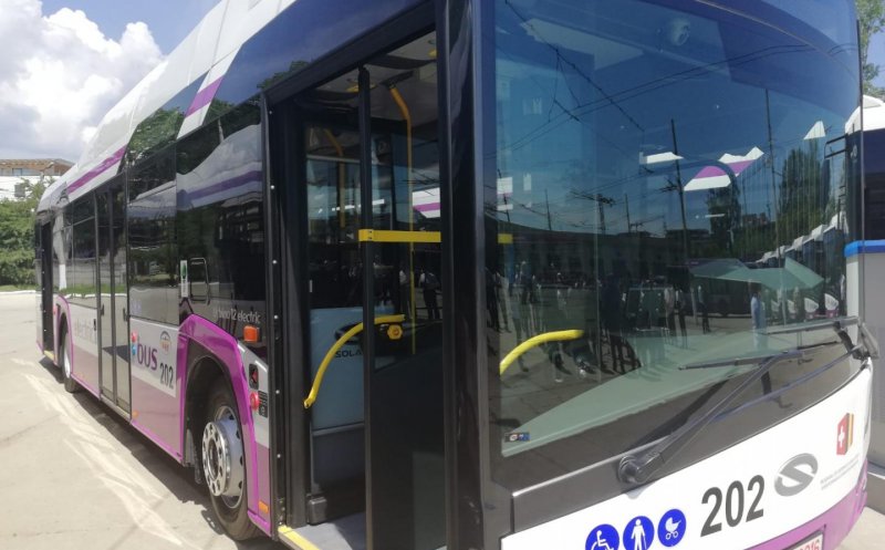 Încă 12 autobuze electrice au ajuns la Cluj-Napoca