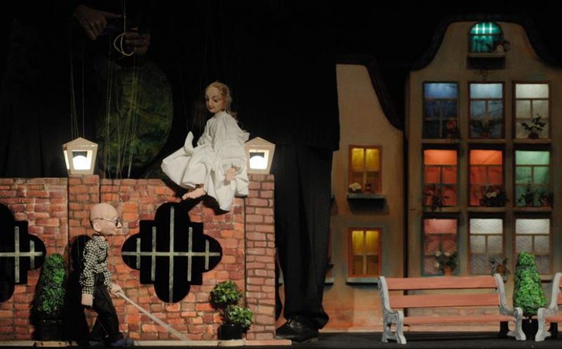 Un spectacol al Teatrului „Puck", la un festival din Turcia