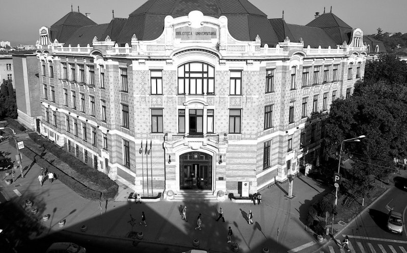 Cum se făceau livrările de carte, în urmă cu un secol, la BCU. Biblioteca clujeană avea alt sediu
