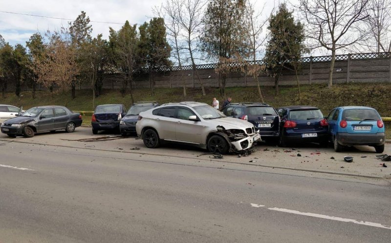 8 dintr-o lovitură! Pe strada Gării din Cluj-Napoca