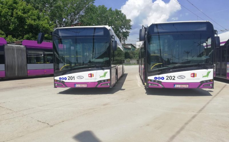 Încă 7 autobuze electrice pe străzile Clujului. Pe ce trasee vor circula