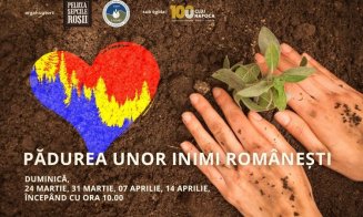 “Pădurea ‘U’nor inimi românești”. Suporterii Universităţii au plantat primii arbori