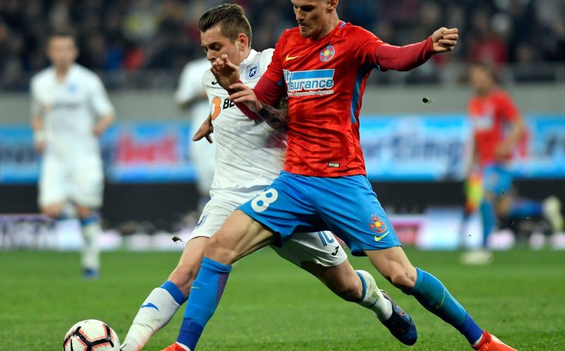 FCSB a câștigat derby-ul cu Craiova, dar ambele formații sunt departe de CFR Cluj în clasament