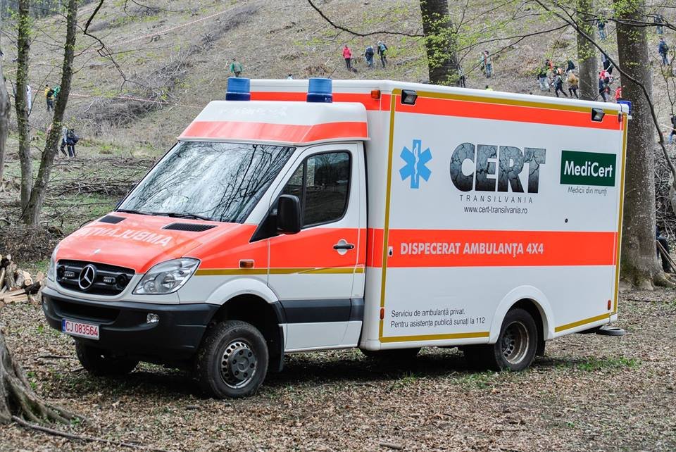 Ambulanţă  4x4 pentru cătunele din Cluj