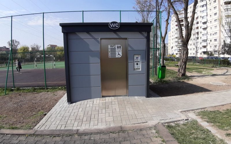Două toalete publice de 50.000 de euro bucata, date în funcţiune la Cluj. Unde sunt amplasate