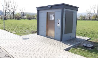 Două toalete publice de 50.000 de euro bucata, date în funcţiune la Cluj. Unde sunt amplasate