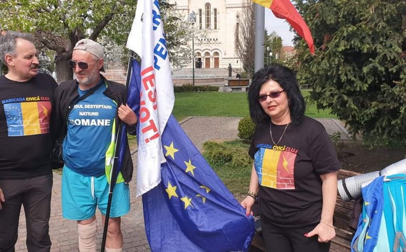 Maraton civic. 500 de kilometri pe jos pentru a scoate oamenii la vot