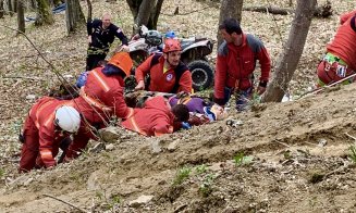 Accident tragic la Cluj. O tânără a murit după ce s-a răsturnat cu un ATV