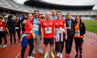 Emil Boc și angajații Primăriei Cluj-Napoca au alergat la Maratonul Internațional Cluj