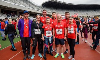 Emil Boc și angajații Primăriei Cluj-Napoca au alergat la Maratonul Internațional Cluj