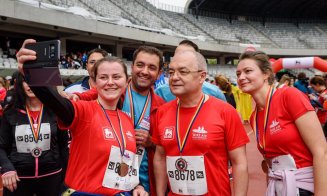 Emil Boc și angajații Primăriei Cluj-Napoca au alergat la Maratonul Internațional Cluj
